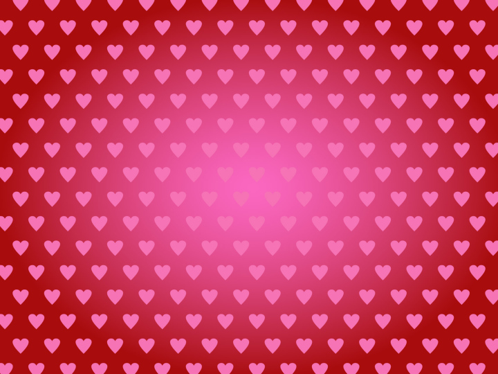 Pink Hearts, vector background, pattern