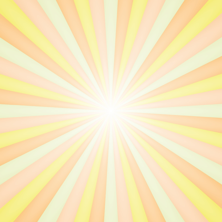 Vector background, center. The sun's rays.