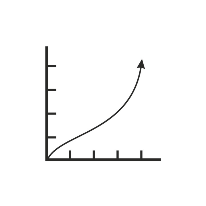 Graph, data, statistics icon, eps