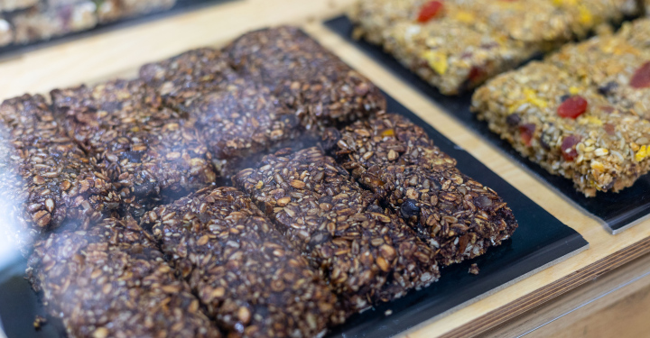 Oatmeal cookies with grains