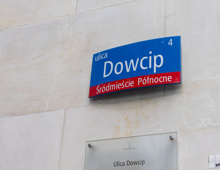 Wit Street in Warsaw