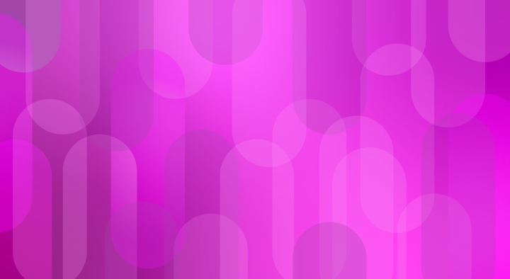 Pink shapes, abstraction, vector background