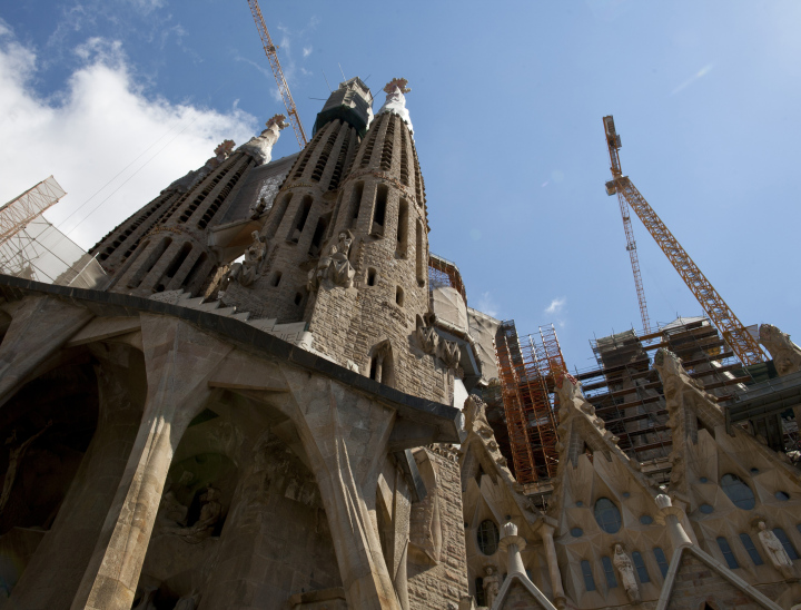 Construction of the Cathedral of Barcelona