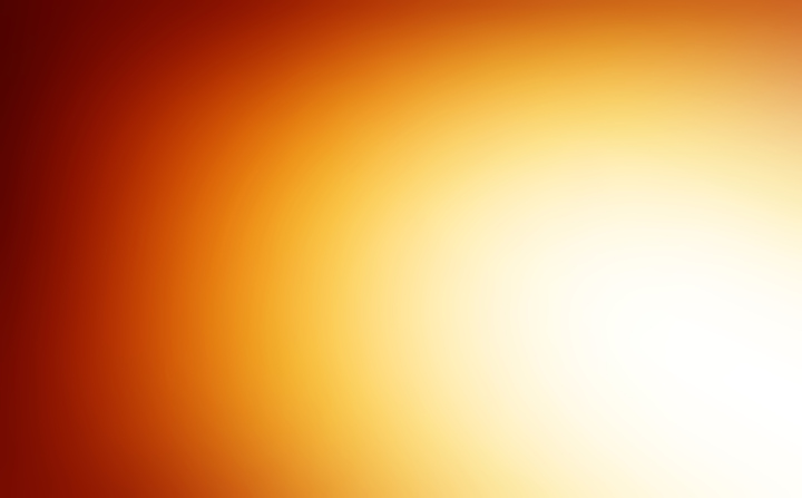 Orange Gradient with Bright Space