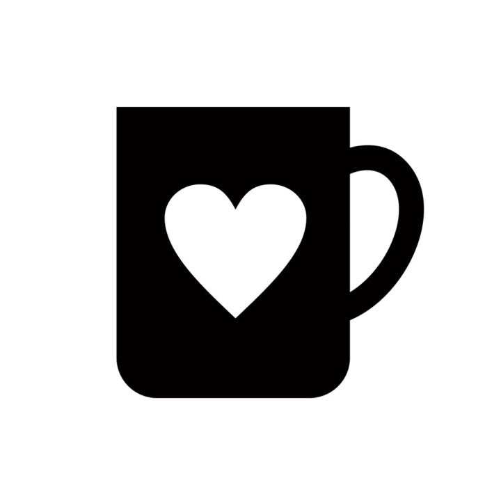 Heart Mug Free Icon