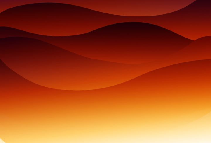 Waves in warm colors, vector free background download