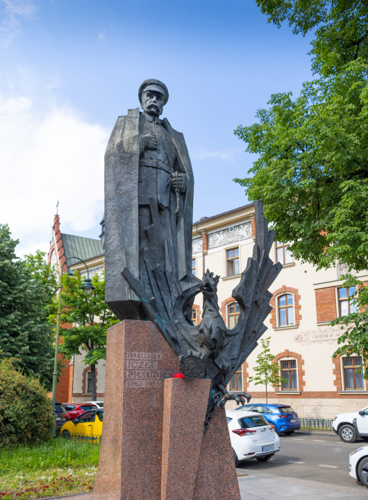 Józef Piłsudski Monument in Krakow