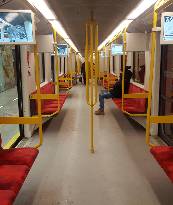 Metro interior