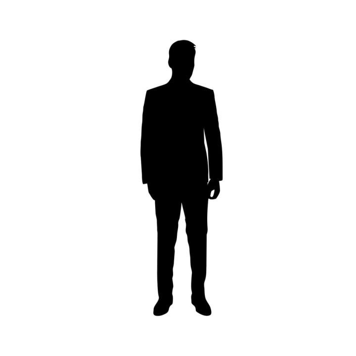 Male silhouette