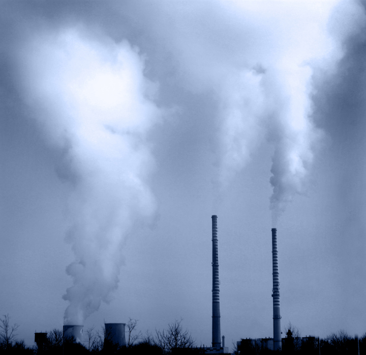 Chimneys of the Combined Heat and Power Plant