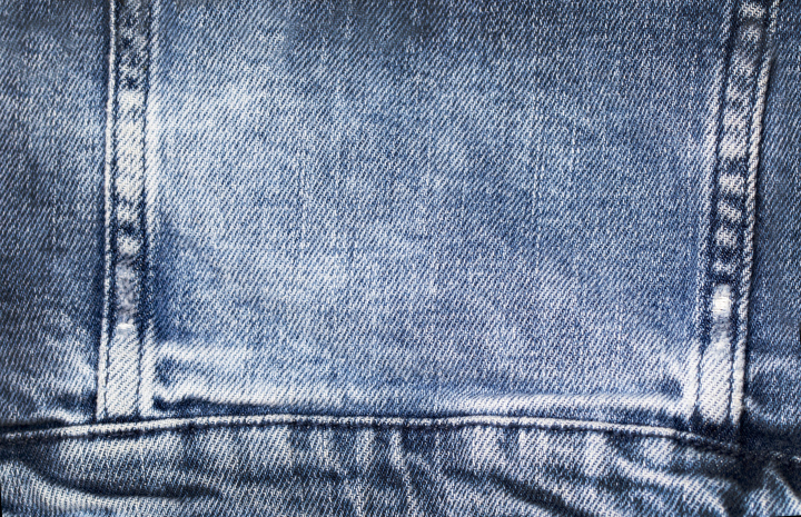 Denim Fabric As A Background