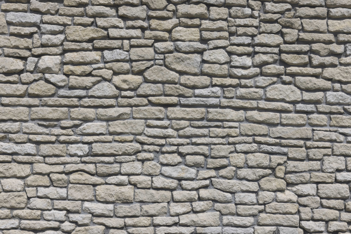 Wall of white stones, free background