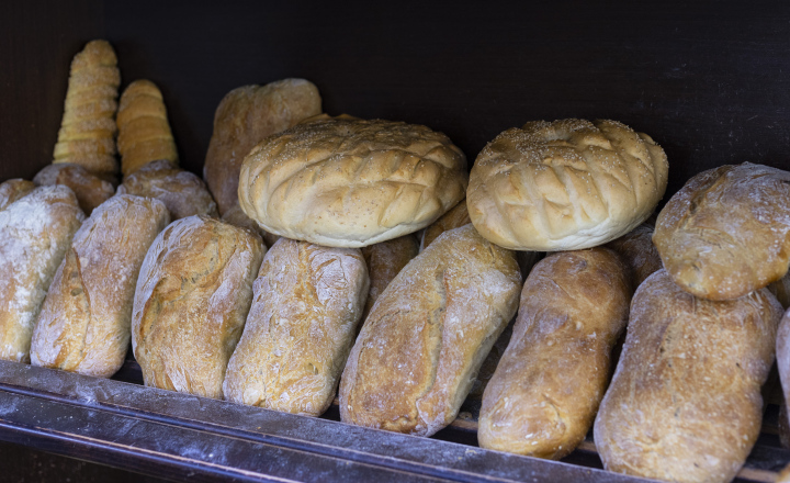 Fresh Bread in the Bakery
