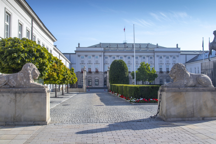 Presidential Palace in Warsaw