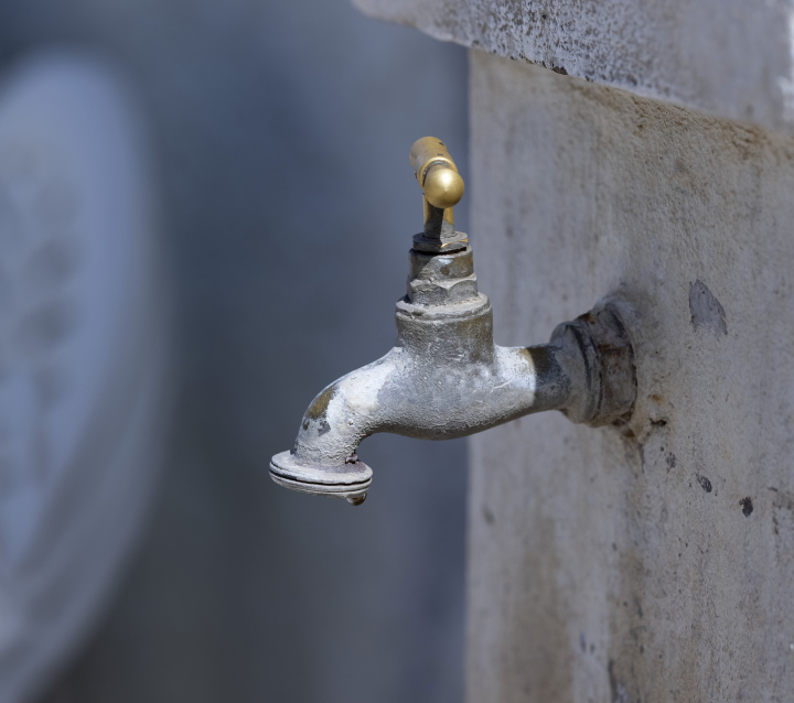 Old Faucet in the Garden