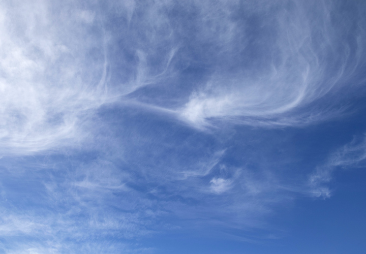 Movement of Air Masses in the Sky