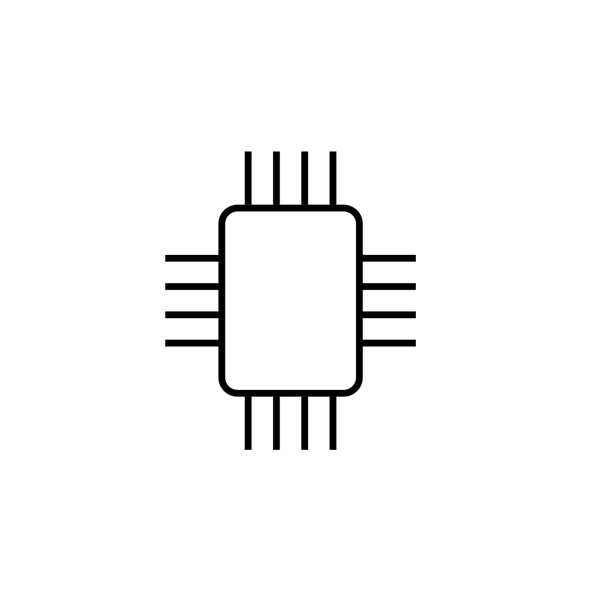 Integrated circuit, microprocessor, element, free icon