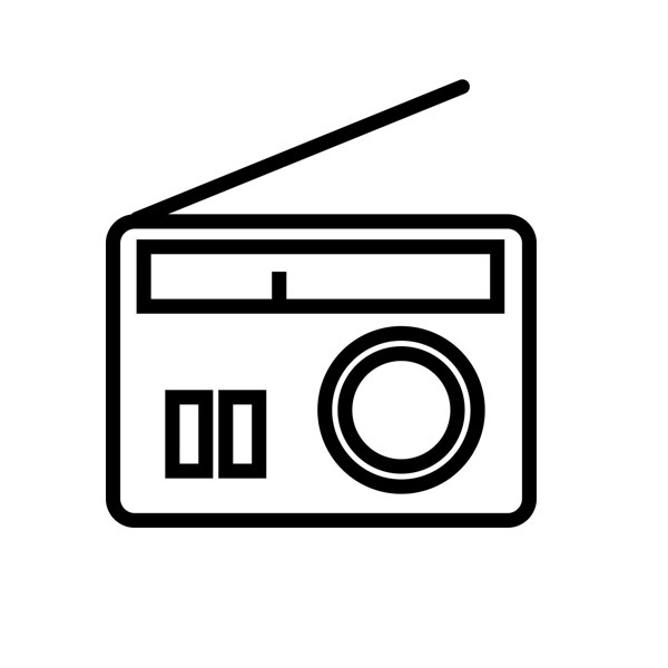 Radio free icon