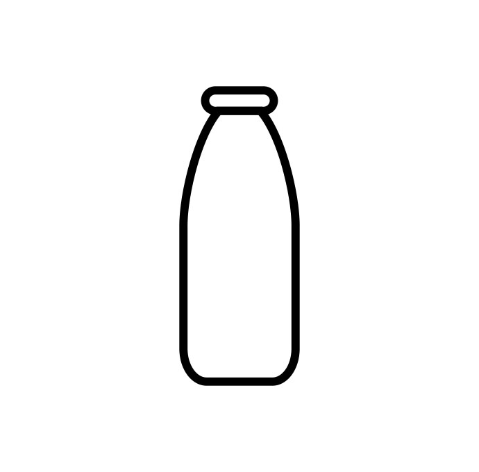 Milk bottle - free icon for download
