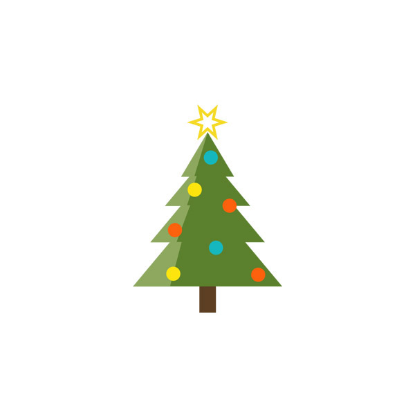 Christmas tree, Christmas vector graphics for download