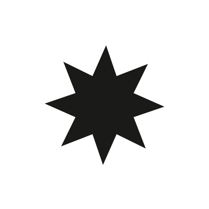 8 Point Star, Vector, Free Icon