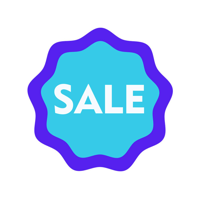 Sale vector sticker