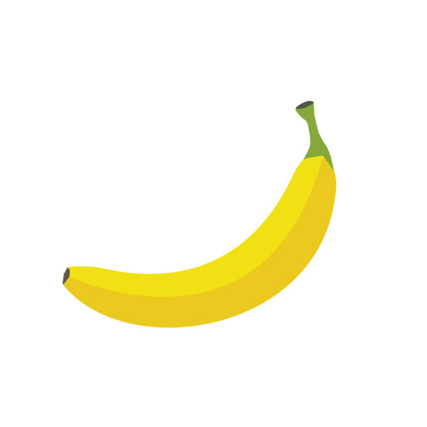 Banana vector icon